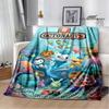 3D The-Octonauts printed blankets picnic blanket Warm Flannel blankets Soft and comfortable blanket bed linings Birthday Gift