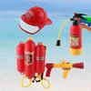 Пожарный Водный Распылитель Игрушечный Набор Аксессуаров Костюма Дети Подарки для Мальчиков Распылитель с