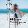 Phone Tripod and Selfie Stick Retractable Phone Tripod Stand Compatible with IOS Android Phone Selfie Stick