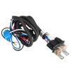 12V Car H4 Headlight Relay Wiring Harness Ceramic Lampholder Big Lamp Brilliance Intensifier