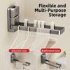 Moisture-Resistant Foldable Towel Rack Detachable Bath Towels Rack Hanger Organizer Rack  Balcony