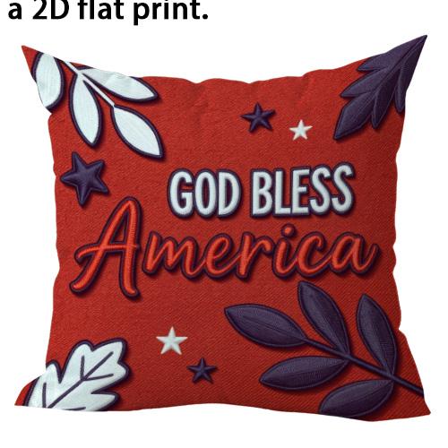 1/4Pcs July 4Th Patriotic Starry Pillow Covers Sofa Bed Cushion Cover Home Bedroom Decoration, 2D Flat Printing