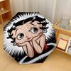 Betty Boop Windproof Auto 8 Rib Folding Umbrella Portable Outdoor Parasol