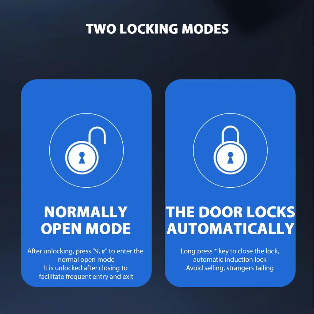 Умный замок Стеклянный дверной замок WiFi Дистанционная разблокировка TT APP Face Fingerprint Password IC Card Разблокировка