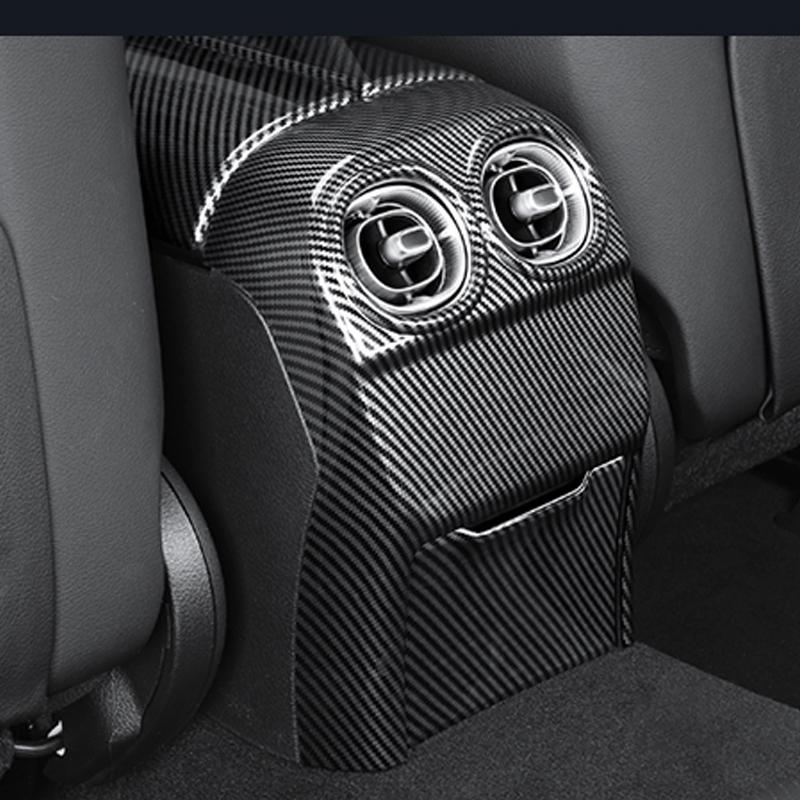 Автомобильный Стайлинг, задний кондиционер, вентиляционное отверстие, противоударная крышка, накладка для Mercedes Benz C Class W206 C200 C220 C260 C300