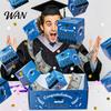 Explosion Gift Box 2026 Graduation Box, DIY Pop Up Money Holder Interactive Folding Bounce Cash Card for Grad Party Supplies