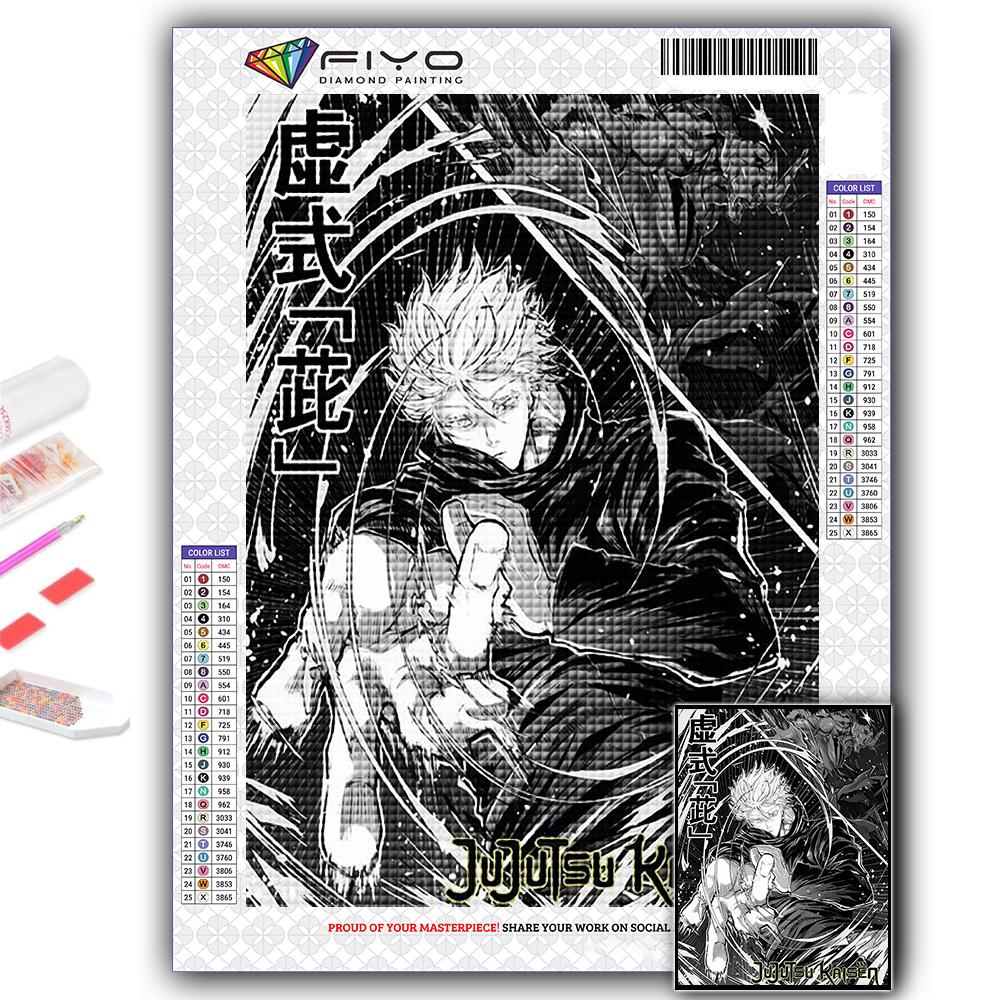 5D DIY Алмазная вышивка Дзюдзюцу Кайсен Алмазная картина Мозаика Украшение дома