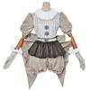 Pennywise Cosplay Dress Horror Clown Outfit Halloween Parties Comic Con