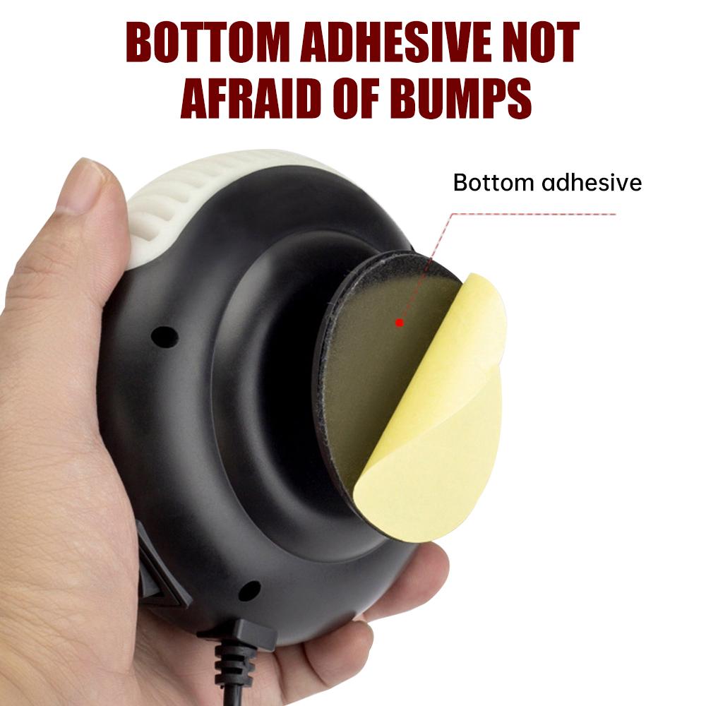 360 Rotatable Car Heater 12V Electric Heater Plugs Into Cigarette Lighter Auto Windshield Defroster Car Anti-Fog Heater Dryer