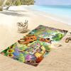 Scooby‑Doo2 Print Beach Towel, Large Soft Quick Dry Towel for Beach Camping Swimming