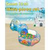 Детская палатка 3 в 1, манеж с туннелем, детский бассейн с шариками, большая портативная детская палатка, туннель для ползания с шариками, детская игровая площадка, дом