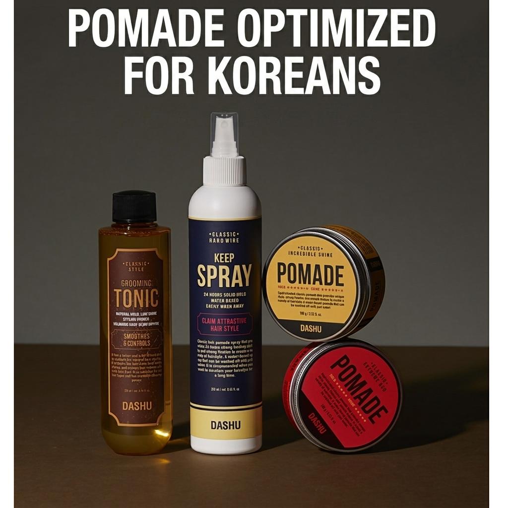 [Dashu] Classic Incredible Shine Pomade (100g) - [K-BEAUTY] Strong Hold & High Gloss