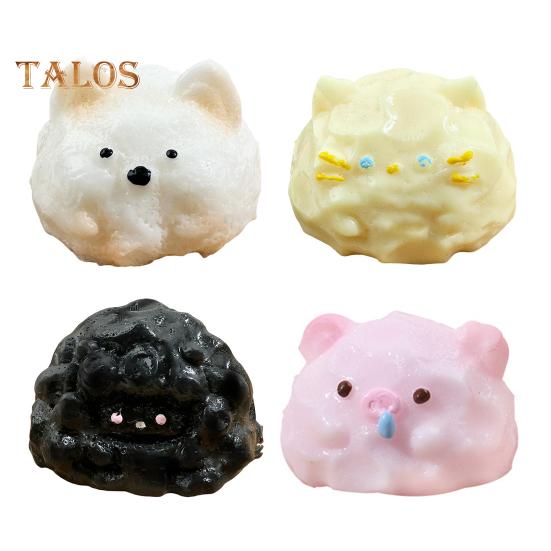 Мягкая игрушка-сжиматель для животных, игрушка-сниматель для снятия стресса, игрушка-сжиматель для свиньи, овцы, кошки, собаки, сенсорная игрушка для детей, подростков, взрослых, мячик для снятия стресса, игрушка-сжиматель для животных