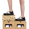 Полка для обуви: Компактные прозрачные крафт-бумажные коробки для хранения