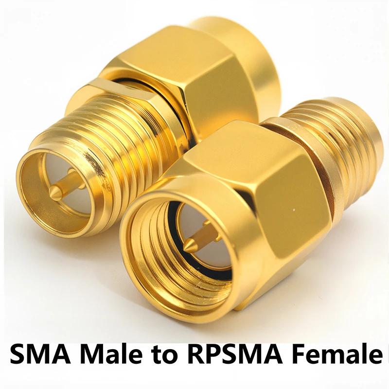 Copper Brass RF SMA to SMA N BNC UHF TNC, RP SMA to PL259 SO239 RF Coaxial Converter Straight Connector