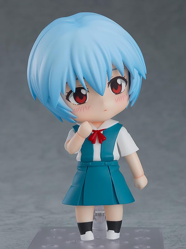 Nendoroid Evangelion Rebuild of the Movie Rei Ayanami Пластиковая окрашенная подвижная фигурка Перепродажа Немасштабная