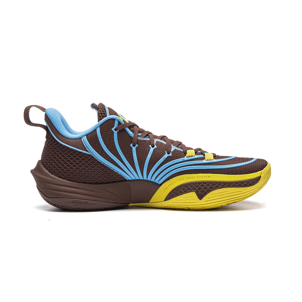 Li Ning JB BUCKETS Низкие Баскетбольные Кроссовки Мужские Цвет Коштановая Кожа Коричневый ABAW041-10
