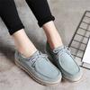 Blue Round Tip White Shoes For Women Vulcanize Loafer Woman Luxury Women's Cool Sneakers Sport Sepatu Importers Luxury