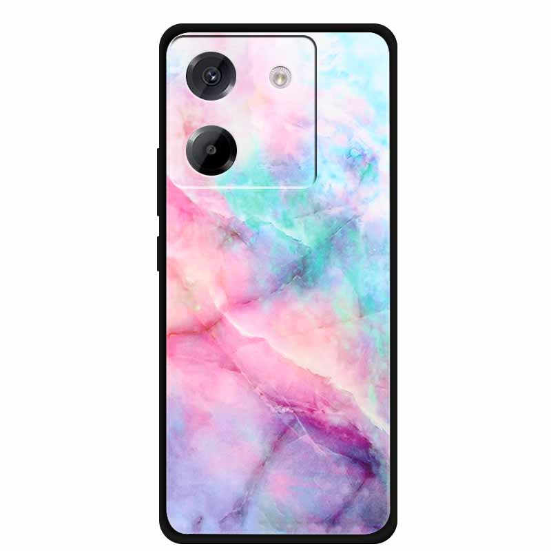 Чехол для Xiaomi Poco M7 Pro 5G, стиль мультяшной живописи, мягкий силикон + ТПУ, задняя крышка, чехлы для Poco M7 Pro 5G, противоударный чехол, новый
