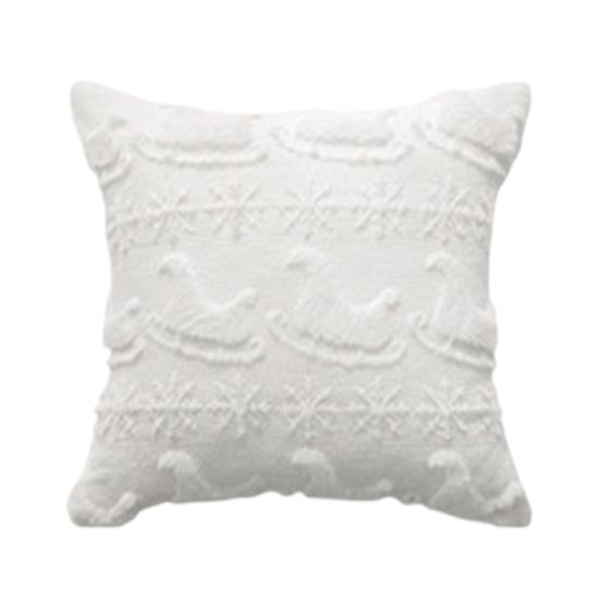 Рождественская наволочка для декоративной подушки, наволочки с рождественской елкой, мягкие плюшевые наволочки с потайной молнией, зимний домашний декор