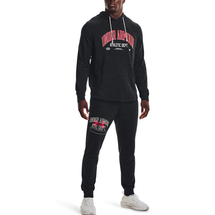 Under Armour Спортивные брюки Rival мужские черные средние 1370357-001