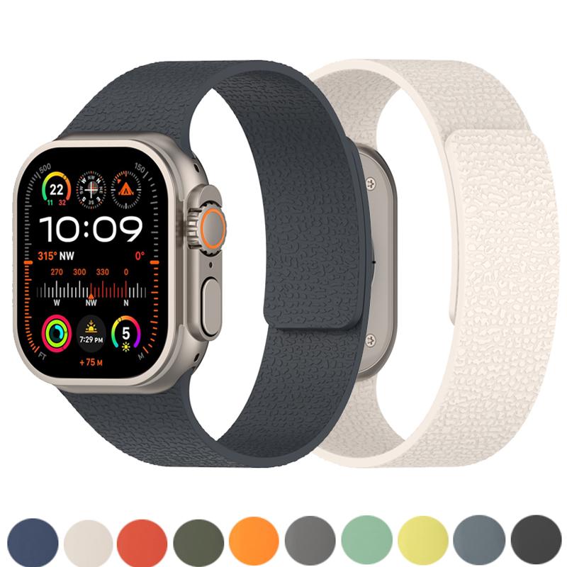 Magnetic Strap for Apple watch Bands 40mm 44mm 46mm 45mm 49mm 42mm 38mm 41mm correa Bracelet iWatch Series 10 SE 9 8 7 6 Ultra 2