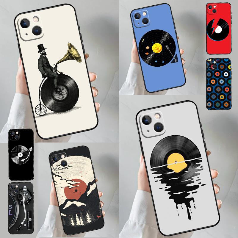Vinyl Record Retro Phone Case For Samsung Galaxy S25 S26 Ultra S20 S21 S22 S23 S24 Plus S10 S25 FE Back Cover