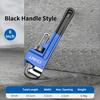 Pipe Wrench European Style Heavy Duty 10" Pipe Pliers 8 To 14 Inch Quick-Opening High-Carbon Steel Plumbing Pincers Repair Tool