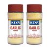 Keya Garlic Powder 55gm, Ready To Use, Instant Garlic Flavour, Additive Free, No Preservatives, All Natural and Free Flowing, Lehsun Powder, Pack 2