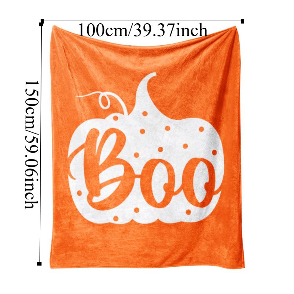 Паук Хэллоуин Одеяло Тыква Привидение Фланелевое Одеяло Теплый Хэллоуин Декор для Кровати Дивана