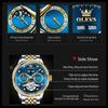 New Top Men's Watches Multifunctional Drilling Ring Steel Belt Mechanical Watch Men's Watch