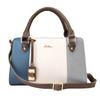 Shoulder Bag Clasp Tricolor 2way Handbag Liberte Series [Cleria] Women's [CL-22883] (Blue Mist)