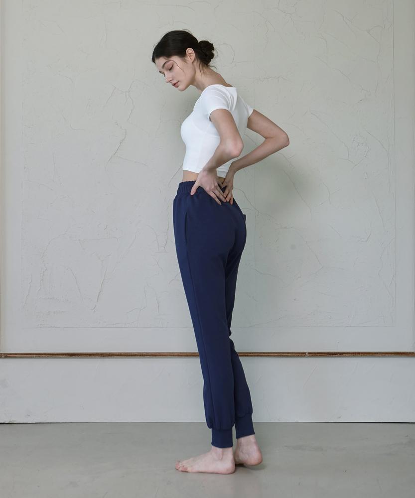 Удобные брюки-джоггеры Debiweeo Devi-B0055-Navy