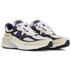 Кеды мужские Teddy Santis x New Balance 990v6 Сделано в США Белый Черный Слива Phantom U990WB6