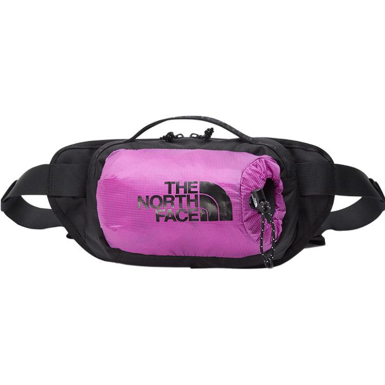 The North Face 3 л Серия Bozer Сумка на пояс со шнурком Легкая Удобная Обычная талия Наружная сумка Переработанный полиэстер Фиолетовая Унисекс Сумка на пояс NFOA52RW-YV3