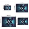 "Dark Butterfly Skull Tattoo Design Art Print"Office Mat Home Decor Office Desk Chair Carpet for office ph130