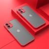 Luxury Shockproof Matte Phone Case For iPhone 11 12 13 14 15 Pro Max XR XS X 7 8 Plus SE Mini Silicone Bumper Transparent Cover