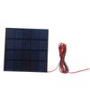 5V 4.5W 900mA Mini Solar Panel Charger High Conversion Rate Windproof Snowproof with 78.7in Cable