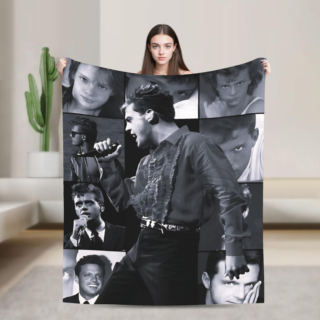 Luis Miguel Blanket Quality Warm Throw Blanket Winter Girls Boys Living Room Novelty Bedspread