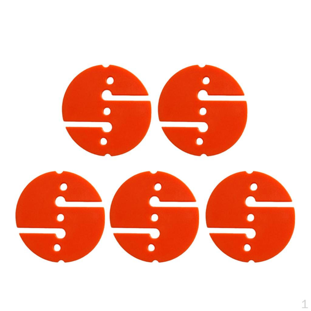 5PcsLine Round Marker for Underwater Scuba Diving Wreck Dive