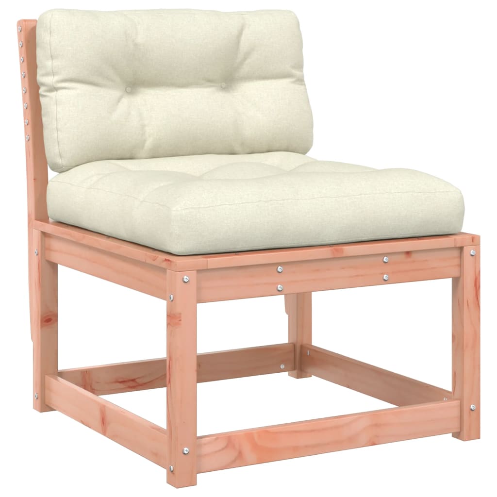 Vidaxl Sofa Ogrodowa Z Poduszkami, Lite Drewno Daglezjowe