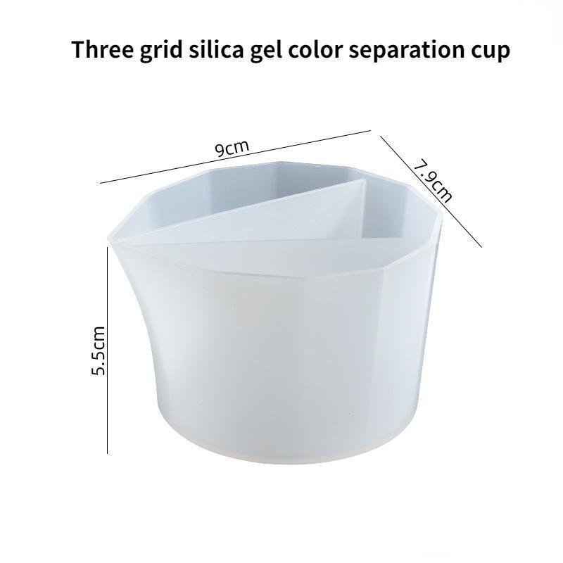 Разделенная чашка для заливки краски, разделенная чашка для жидкого искусства, акриловая краска, разделенная чашка для заливки смолы, инструменты для рисования своими руками