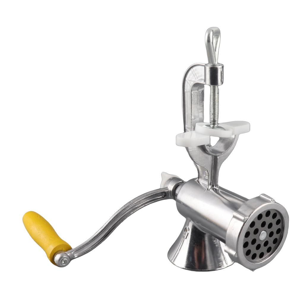 Tabletop Manual Meat Grinder Tool in Aluminum Alloy, Suitable for Kitchen, Restaurant, Hotel, Canteen. Kitchen Meat Grinder, Meat Grinder Tool,
