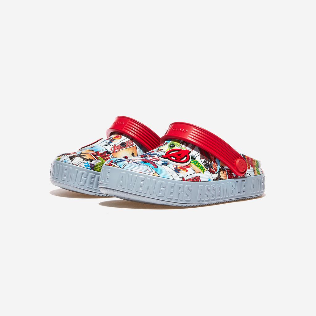 Crocs Avengers Off Coat Clog Kids, CRS209943, 1010104310, популярная корейская обувь