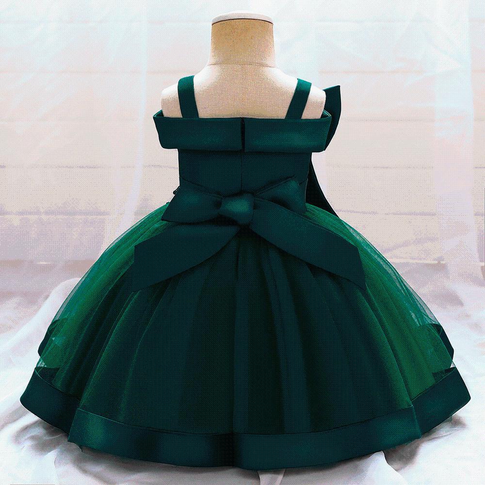 Зимняя одежда для новорожденных, платье на крестины для маленьких девочек, вечерние свадебные платья, платье принцессы для дня рождения для девочек 2, 1 года