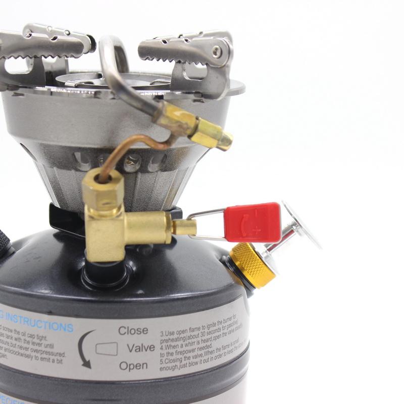 Портативная наружная кемпинговая печь на жидком топливе, бензине, масле, для приготовления пищи, пикника