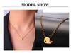 Cazador Stainless Steel Mini Whale Pendant Necklace for Women Cute Marine Animal Neck Chain Jewelry Birthday Valentine Gift 2026