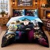 Hotel Transylvania Pattern Bedding 3Pcs Set Bed Sheet And Pillowcases For Indoor Bedroom
