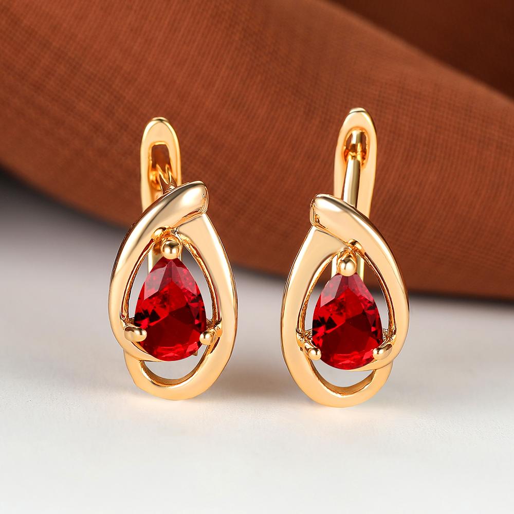 Серьги-капли цвета шампанского и циркона для женщин, серьги-кольца с кристаллами золотого цвета, свадебные украшения