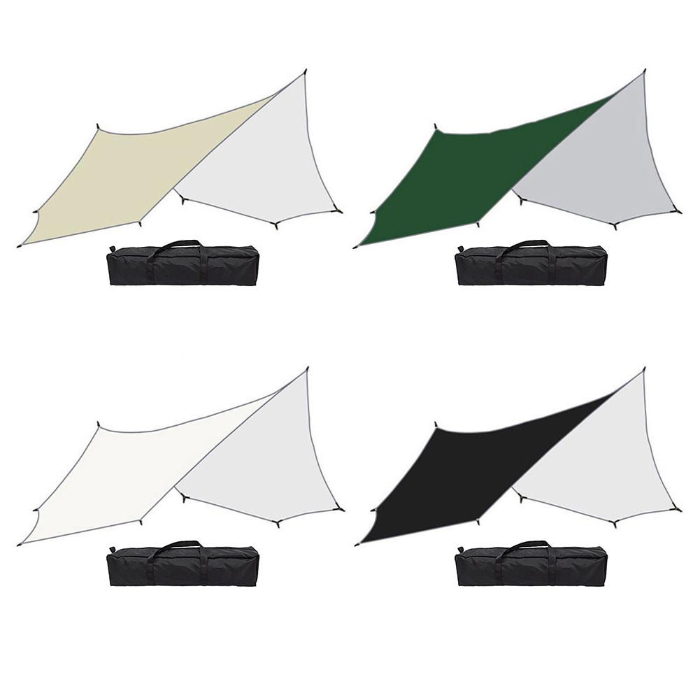 Восьмиугольный тент, складная палатка для кемпинга, расширенный брезент для пляжных путешествий, пеших прогулок